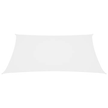 Sunshade Sail Oxford Fabric Square 7x7 m White