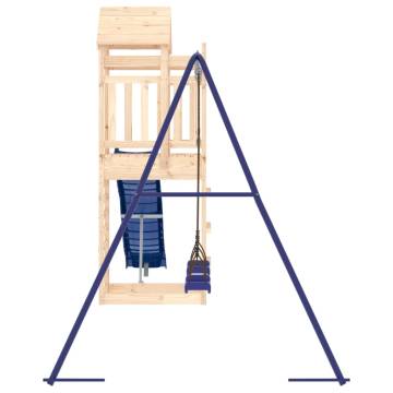 Outdoor Playset Solid Wood Pine