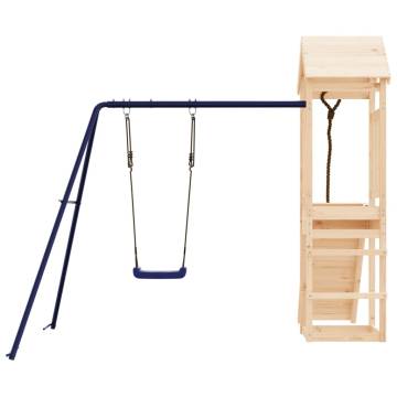 Outdoor Playset Solid Wood Pine