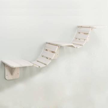 TRIXIE Wall-mounted Cat Climbing Ladder 150x30 cm White