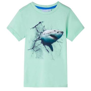 Kids' T-shirt Light Green 128