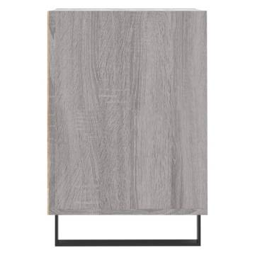 TV Cabinet Grey Sonoma 100x35x55 cm Engineered Wood