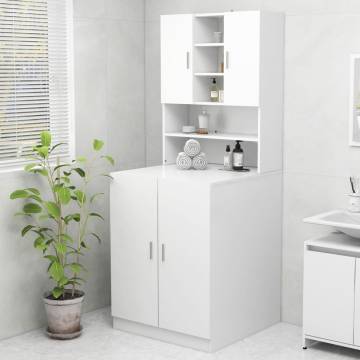 Washing Machine Cabinet White