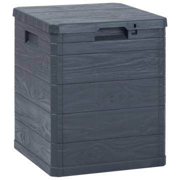 Garden Storage Box 90 L Anthracite