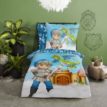 Good Morning Kids Duvet Cover Knight 135x200 cm