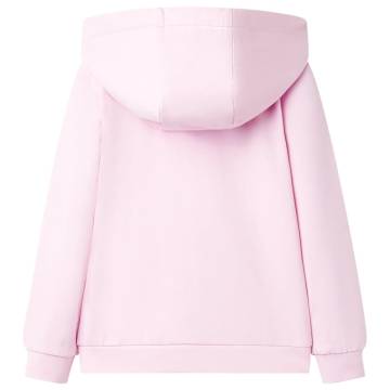 Kids' Hooded Sweatshirt Light Pink 104