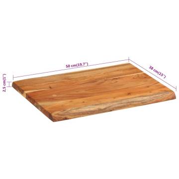 Chopping Board 50x38x2.5 cm Solid Wood Acacia