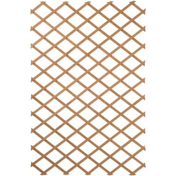 Nature Garden Trellis 100x300 cm Wood Brown