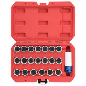 21 Piece Wheel Lock Tool Set for VAG