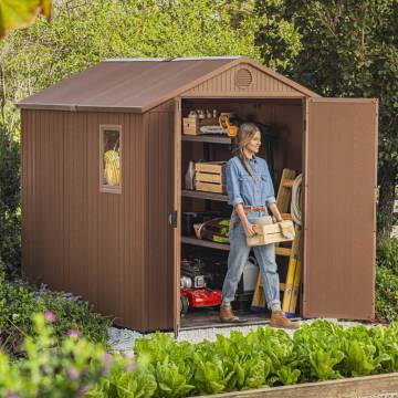 Keter Garden Shed Darwin 68 Brown