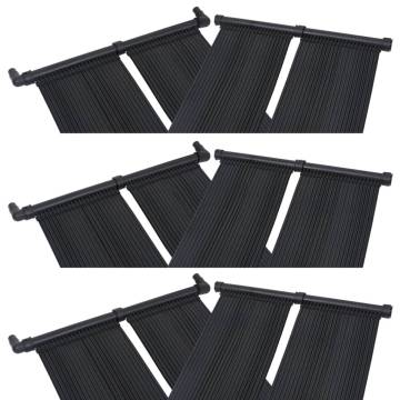 Solar Pool Heater Panel 6 pcs 80x310 cm