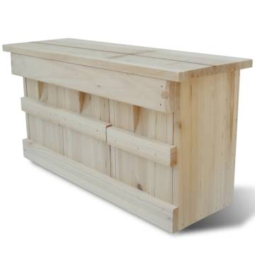 Sparrow Nesting Box 44 x 15.5 x 21.5 cm