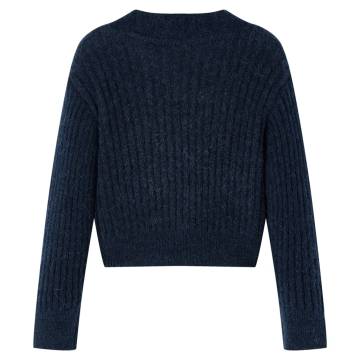 Kids' Cardigan Knitted Navy 92