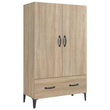 Highboard Sonoma Oak 70x31x115 cm Engineered Wood