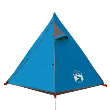 Camping Tent 2-Person Blue Waterproof