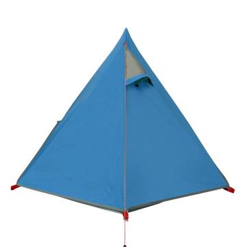 Camping Tent 2-Person Blue Waterproof