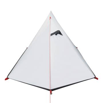 Camping Tent 2-Person White Blackout Fabric Waterproof