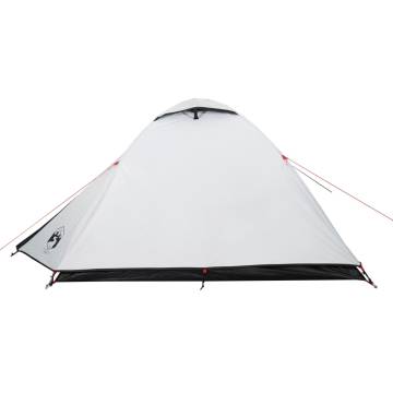 Camping Tent 2-Person White Blackout Fabric Waterproof