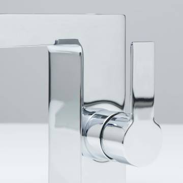 SCHÜTTE LED Basin Mixer Tap with Waterfall Spout ORINOCO Chrome