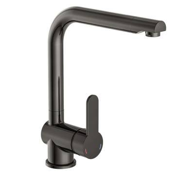 SCHÜTTE Sink Mixer with High Spout RIO High Gloss Graphite