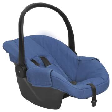 Baby Car Seat Navy Blue 42x65x57 cm