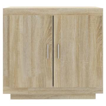 Sideboard Sonoma Oak 80x40x75 cm Engineered Wood