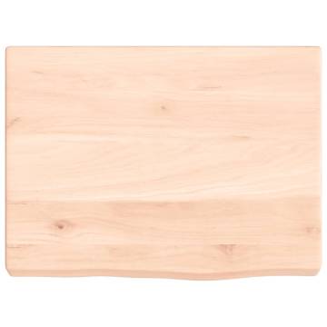 Bathroom Countertop 40x30x(2-4) cm Untreated Solid Wood