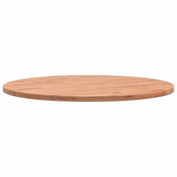 Table Top Ø50x1.5 cm Round Solid Wood Beech