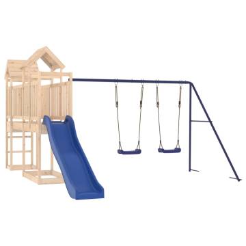 Outdoor Playset Solid Wood Pine