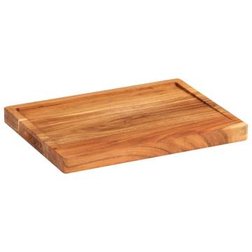 Chopping Board 43x32x3.5 cm Solid Wood Acacia