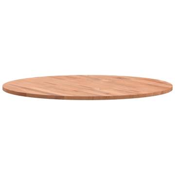 Table Top Ø70x1.5 cm Round Solid Wood Beech