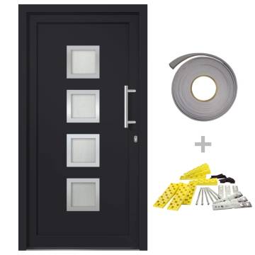 Front Door Anthracite 98x190 cm