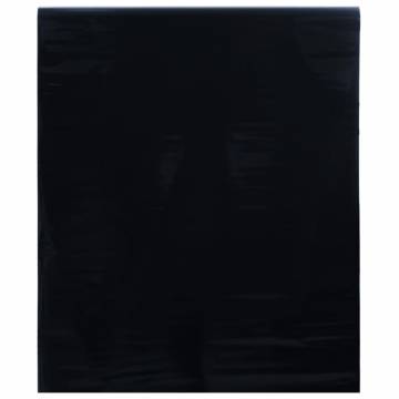 Window Film Static Frosted Black 45x2000 cm PVC