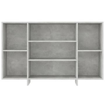 Sideboard Concrete Grey 120x30x75 cm Engineered Wood