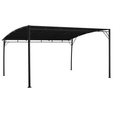 Garden Sunshade Awning 4x3x2.55 m Anthracite