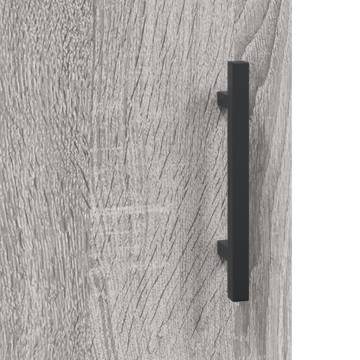 Sideboard Grey Sonoma 34.5x34x90 cm Engineered Wood