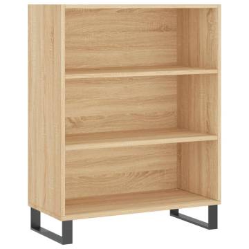 Highboard Sonoma Oak 69.5x32.5x180 cm Engineered Wood