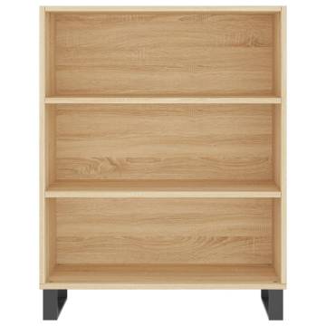 Highboard Sonoma Oak 69.5x32.5x180 cm Engineered Wood