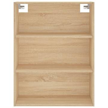 Highboard Sonoma Oak 69.5x32.5x180 cm Engineered Wood