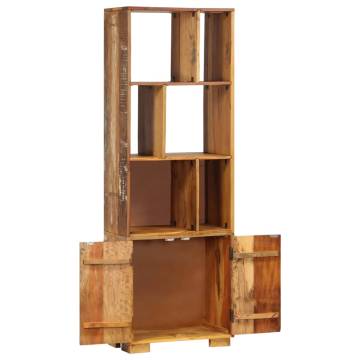 Bookshelf 60x35x180 cm Solid Reclaimed Wood