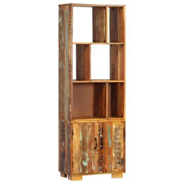 Bookshelf 60x35x180 cm Solid Reclaimed Wood