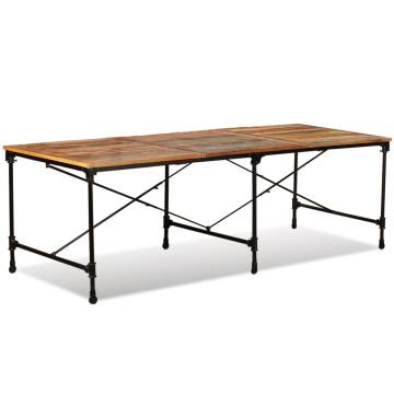 Dining Table Solid Reclaimed Wood 240 cm