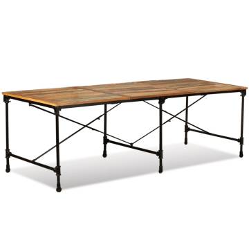 Dining Table Solid Reclaimed Wood 240 cm