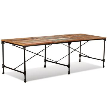 Dining Table Solid Reclaimed Wood 240 cm