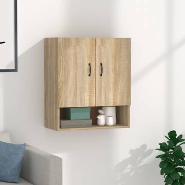 Wall Cabinet Sonoma Oak 60x31x70 cm Engineered Wood