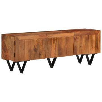 TV Cabinet 140x30x46 cm Solid Mango Wood