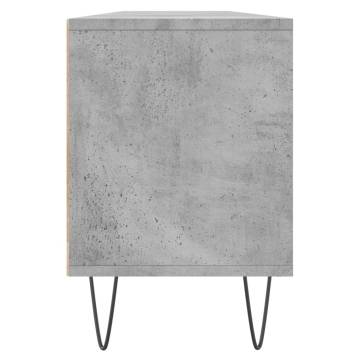 TV Cabinet Concrete Grey 150x30x44.5 cm Engineered Wood