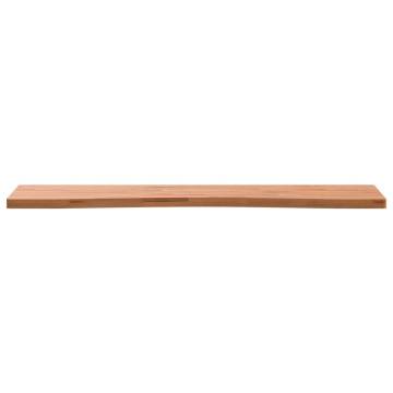 Desk Top 100x(45-50)x2.5 cm Solid Wood Beech