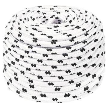 Work Rope White 10 mm 100 m Polyester