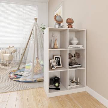 Book Cabinet White 70x33x110 cm Solid Pinewood